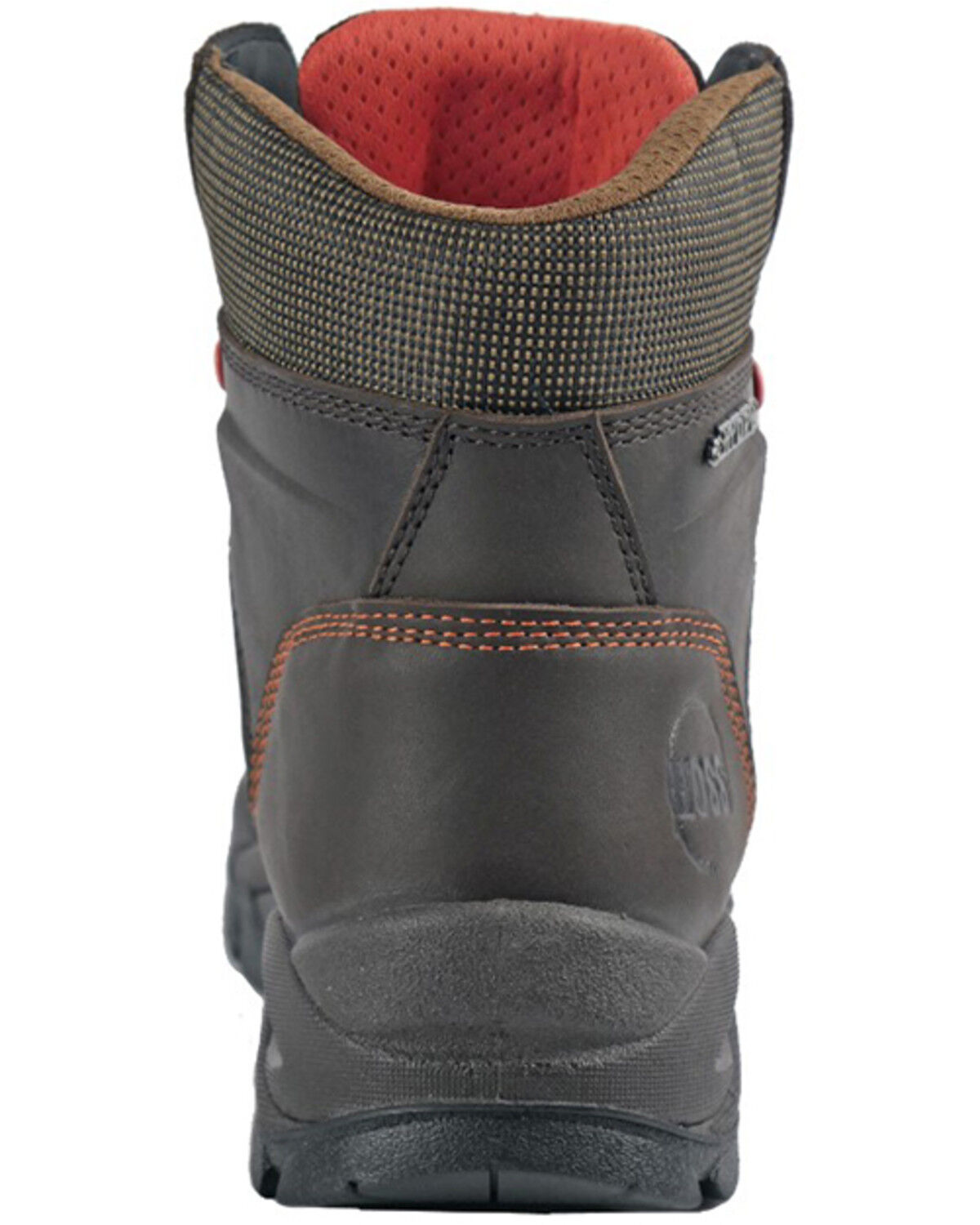 Image #5 - Hoss Men's Hudson 6" Lace-Up Boots - Composite Toe, Brown, hi-res