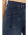 Image #2 - Rock & Roll Denim Women's Medium Wash High Rise Stretch Flare Jeans, Medium Wash, hi-res