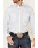 Image #3 - Roper Men's Classic Tone On Tone Solid Long Sleeve Pearl Snap Western Shirt, Light Blue, hi-res