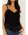 Image #3 - Idyllwind Women's Clemmons Fringe Tank, Black, hi-res