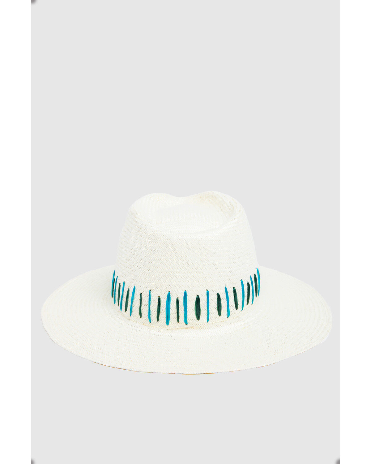 Image #6 - Nikki Beach Women's Raine Straw Fedora, Ivory, hi-res