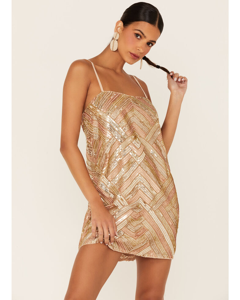 Show Me Your Mumu Women's Martini Mini Dress, Multi, hi-res