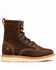 Image #2 - Hawx Men's 8" Grade Work Boots - Soft Toe, Brown, hi-res