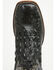 Image #6 - Cody James Men's Croc Print Badlands Western Boots - Broad Square Toe, Black, hi-res