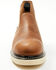 Hawx Men's Crazy Horse Wedge Chelsea Work Boots - Composite Toe, Brown, hi-res