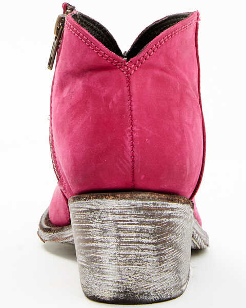 Image #5 - Caborca Silver by Liberty Black Women's Lidia Western Booties - Snip Toe, Magenta, hi-res