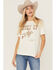 Image #1 - Idyllwind Women's Giddy Up Short Sleeve Graphic Tee, Ivory, hi-res