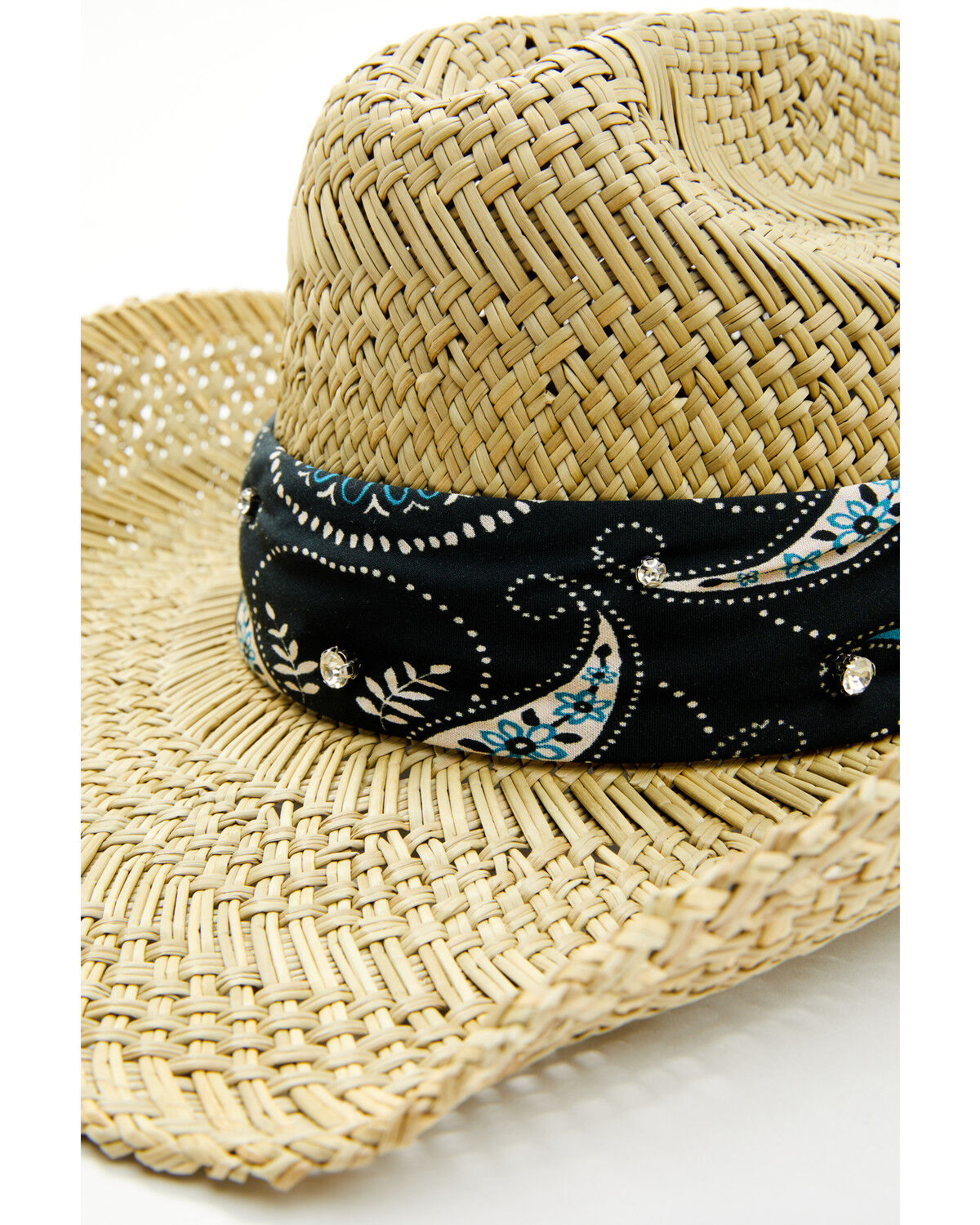 Image #2 - Shyanne Women's Gianna Straw Cowboy Hat, Natural, hi-res