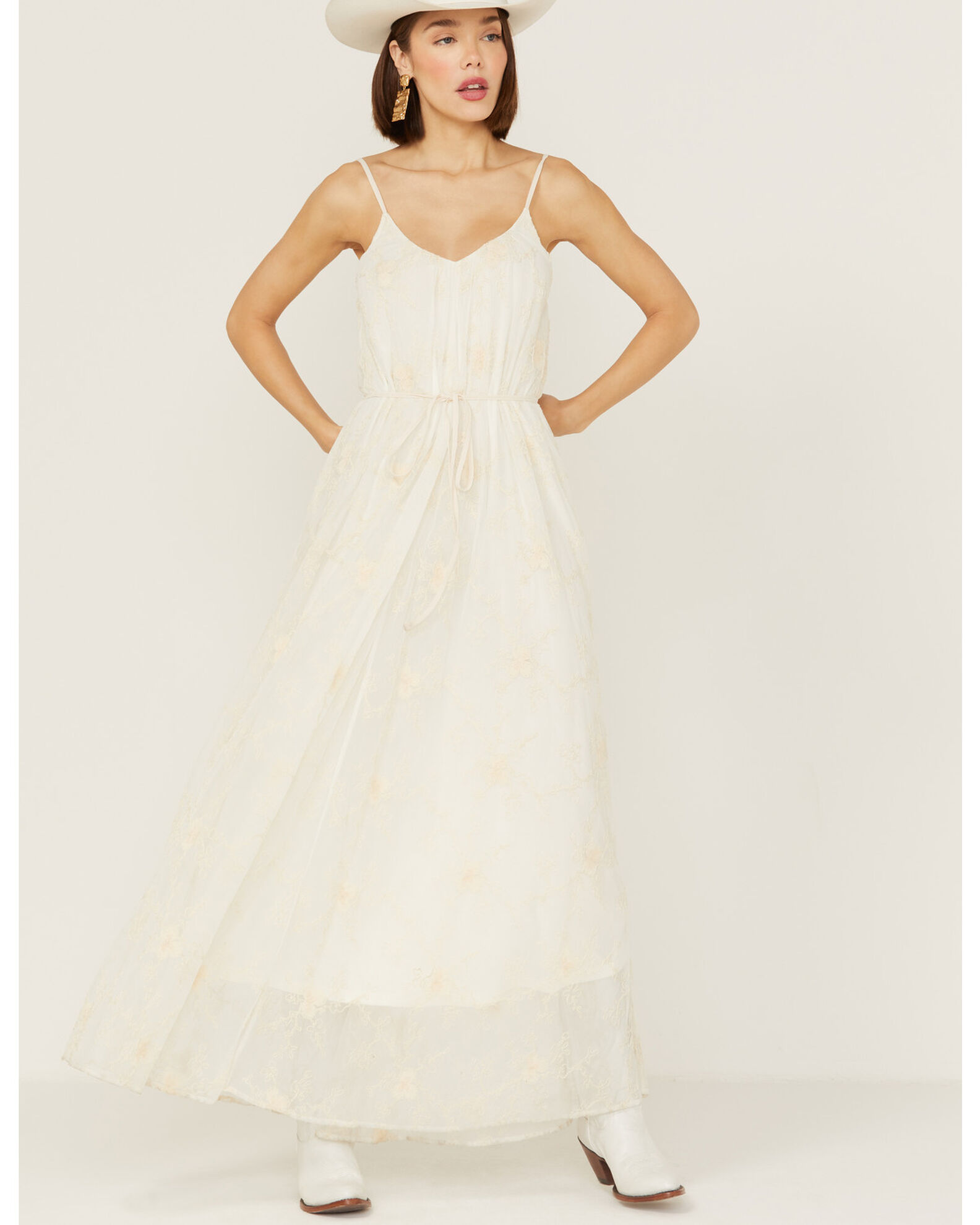Wishlist lace maxi deals dress