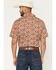 Image #4 - RANK 45&reg; Men's Thunderhead Southwestern Short Sleeve Button-Down Stretch Western Shirt, Multi, hi-res