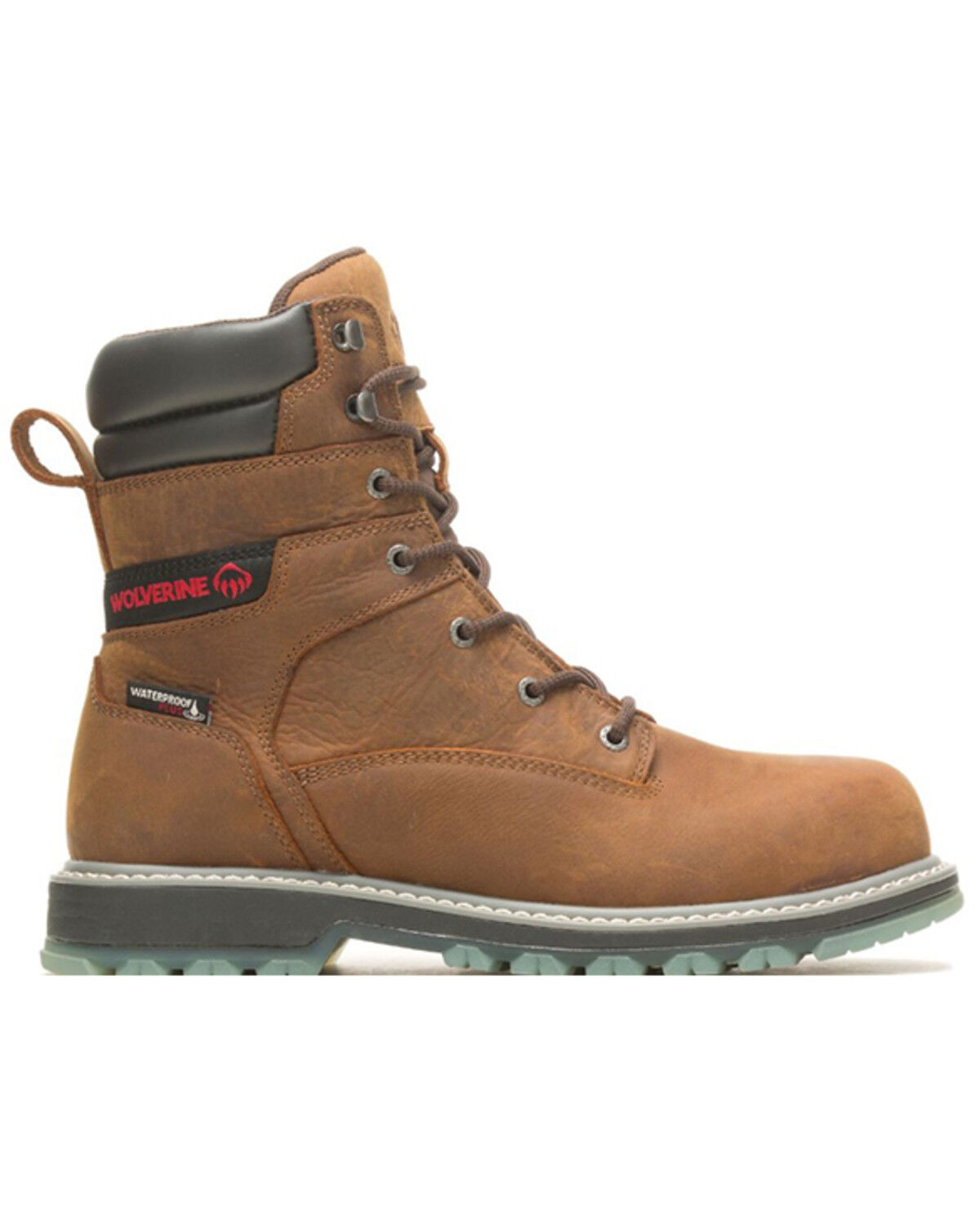 Image #2 - Wolverine Men's 8" Floorhand LX Work Boots - Steel Toe, , hi-res