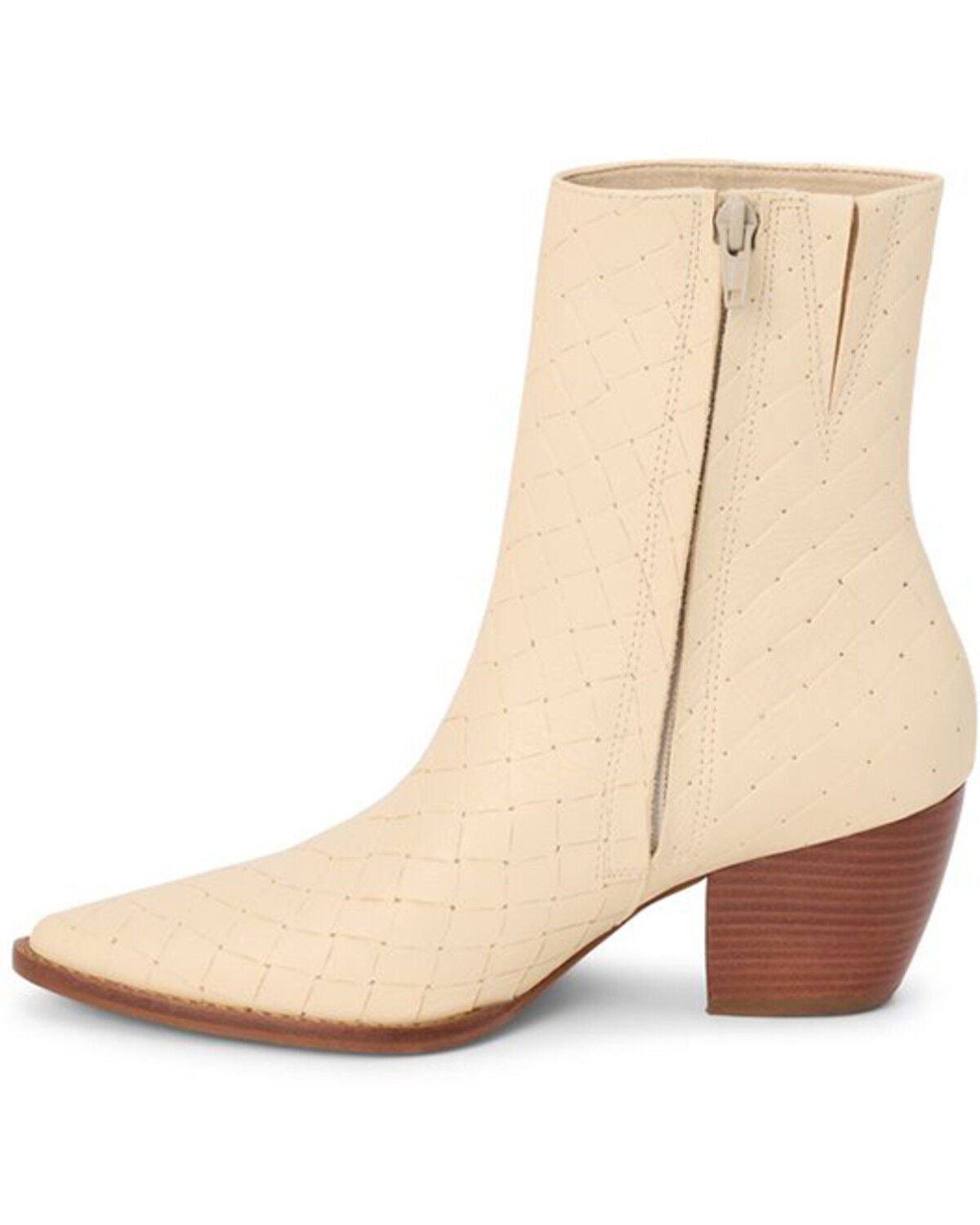 Image #3 - Matisse Women's Caty Ankle Booties - Round Toe, Cream, hi-res