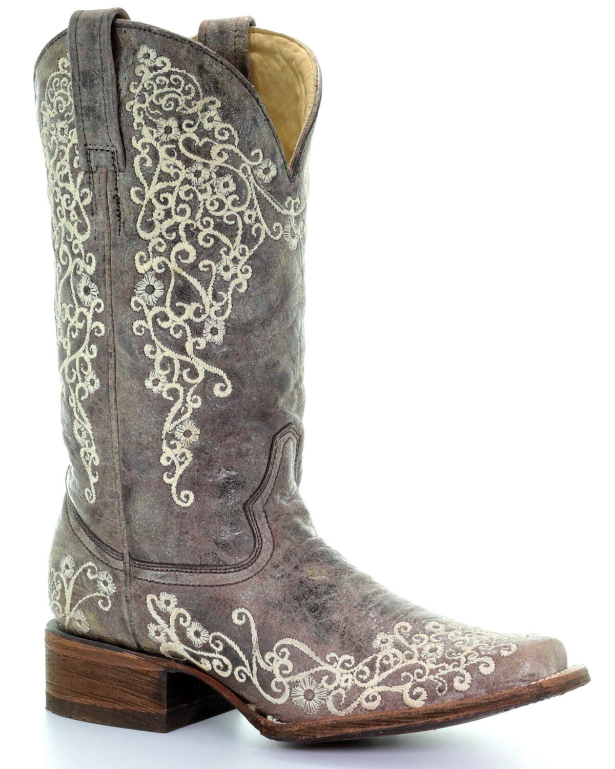 women's tall square toe cowboy boots