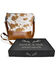 Image #2 - Ranch Junkie Women's Highlands Genuine Cowhide Large Crossbody Bag, Brown, hi-res