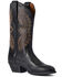 Image #1 - Ariat Women's Black Deertan Heritage R Toe Stretch Fit Full-Grain Western Boot - Round Toe, Black, hi-res