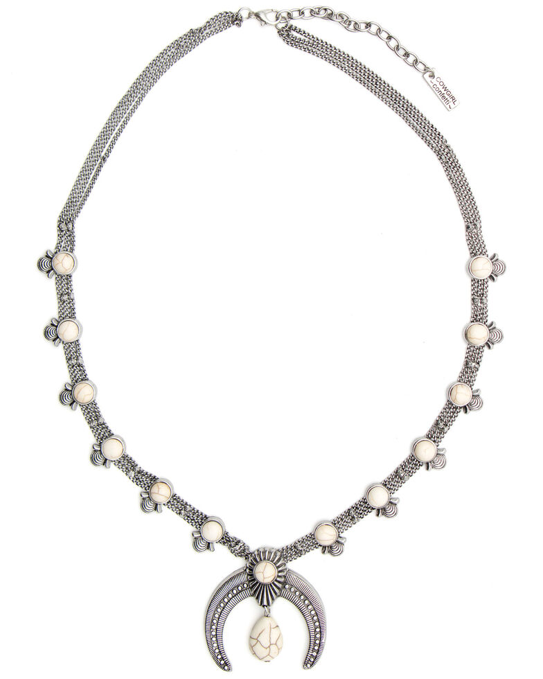 Cowgirl Confetti Women's Lovelier Than Ever Necklace, Silver, hi-res