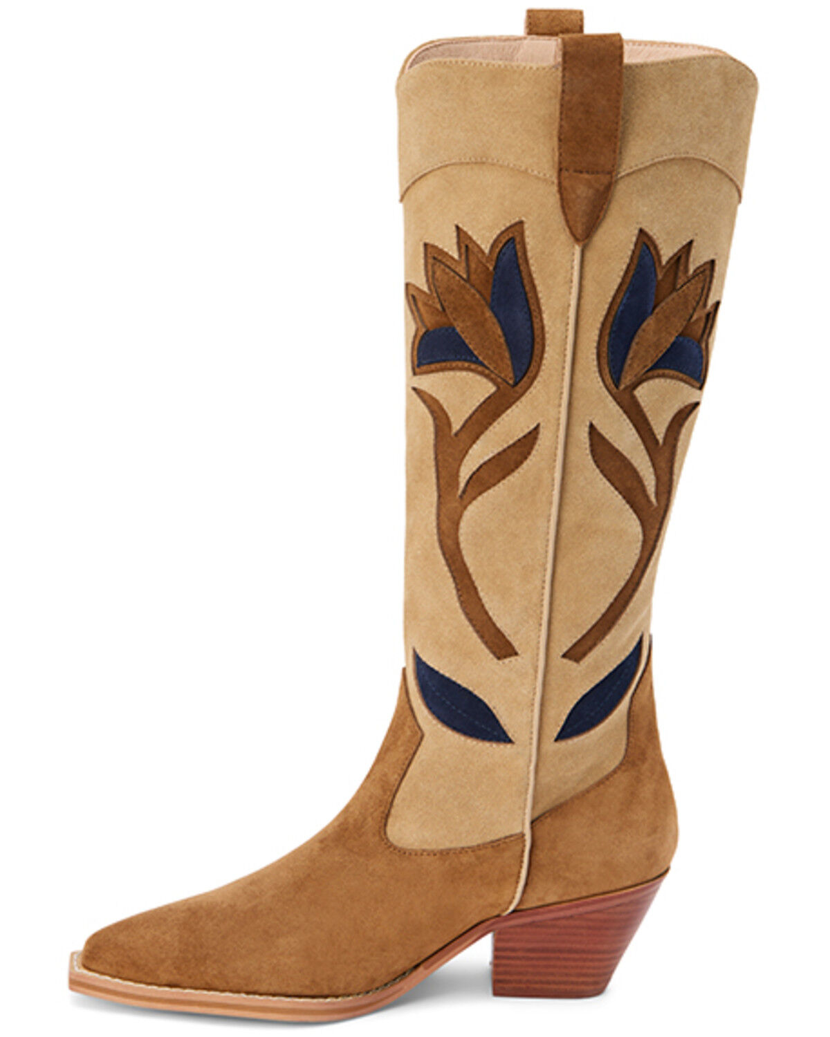Image #3 - Matisse Women's Cool Hand Tall Western Boots - Snip Toe, Natural, hi-res