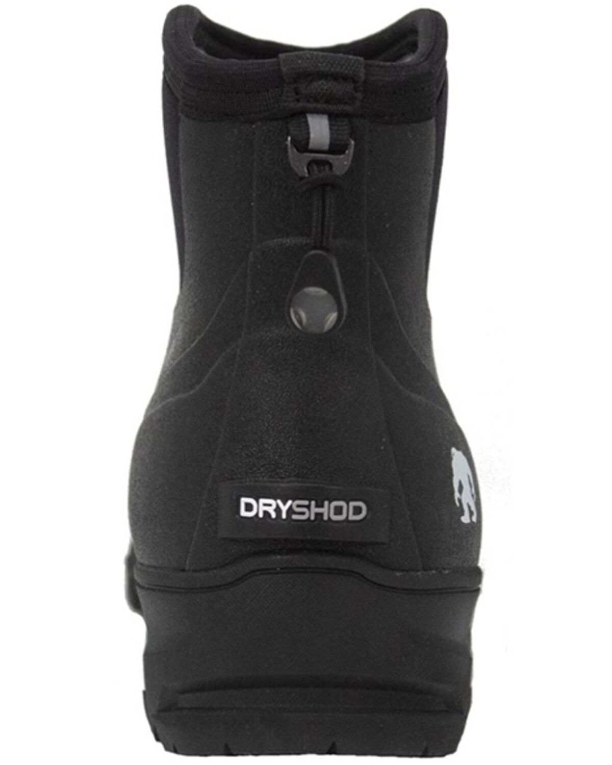Image #5 - Dryshod Men's Steadyeti Vibram Arctic Grip Waterproof Ankle Boots - Round Toe, Black, hi-res