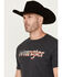 Image #2 - Wrangler Men's Americana Logo Short Sleeve Graphic T-Shirt , Black, hi-res