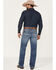 Image #3 - RANK 45® Men's Iron Horse Stackable Straight Dark Wash Heavy Still Stretch Denim Jeans, Dark Wash, hi-res