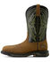 Image #3 - Ariat Men's WorkHog&reg; XT Coil Pull-On Work Boots - Carbon Toe, Brown, hi-res