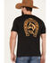 Image #4 - Brixton Men's Horseshoe Graphic Short Sleeve Tailored T-Shirt, Black, hi-res