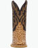 Image #4 - Dan Post Men's Livingston Exotic Ostrich Western Boots - Broad Square Toe, Tan, hi-res