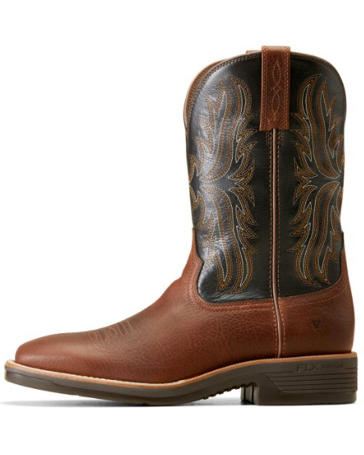Image #2 - Ariat Men's Ridgeback Western Performance Boots - Broad Square Toe, Brown, hi-res