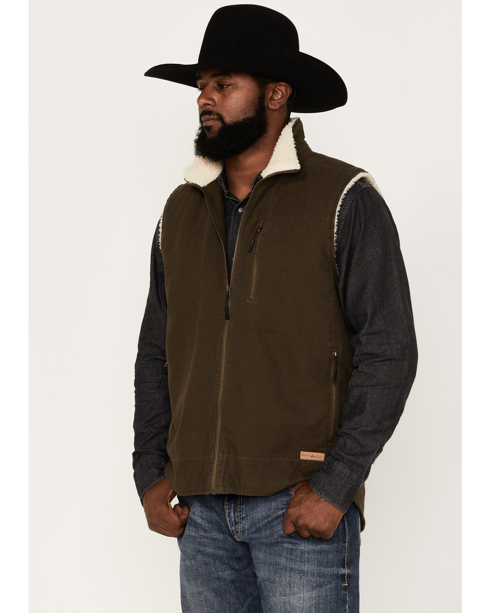 Powder river men's vest sale