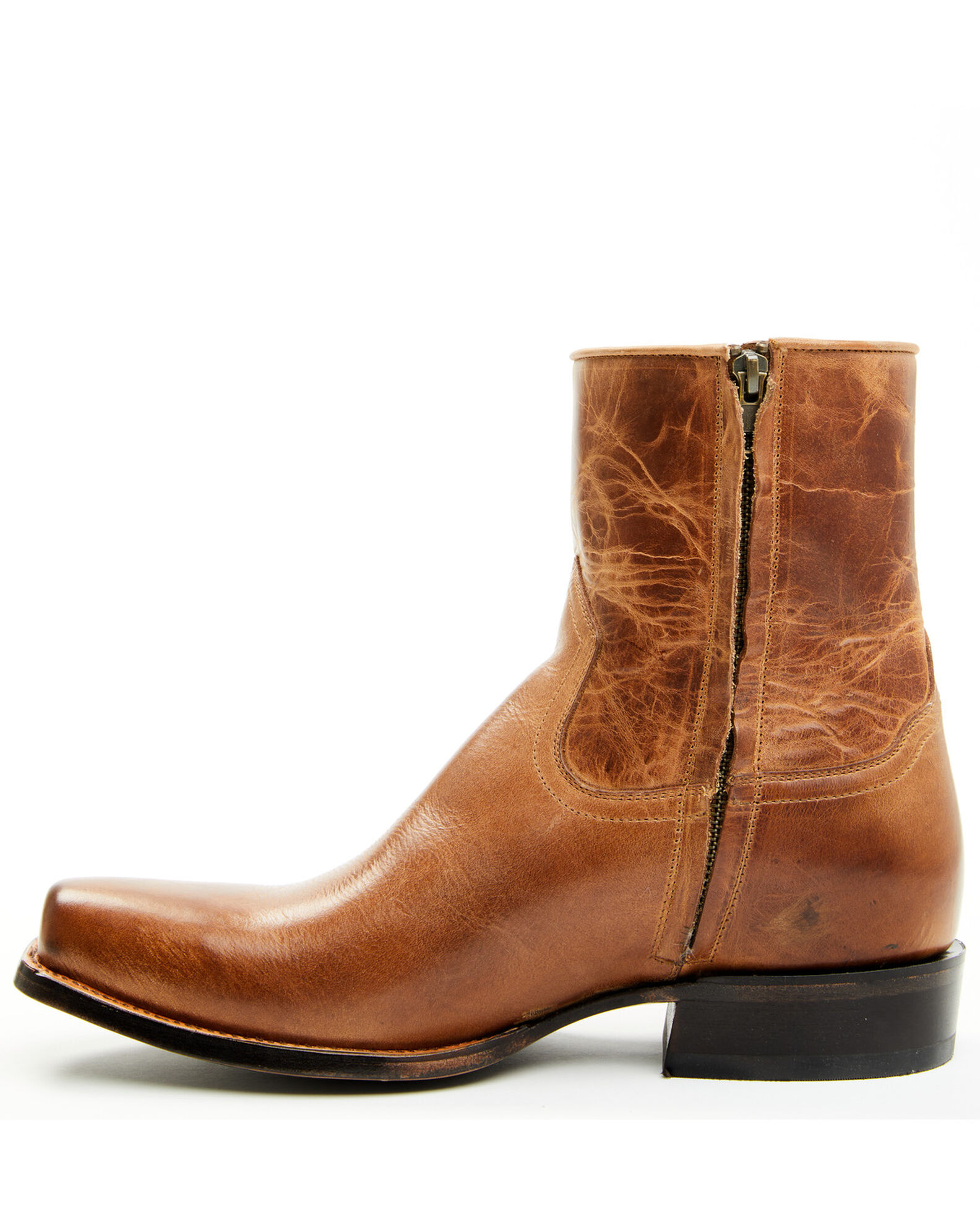 Moonshine Spirit Men s 8 Pancho Zipper Western Boots Medium Toe Country Outfitter