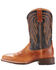 Image #2 - Ariat Men's Plano Western Performance Boots - Broad Square Toe, Lt Brown, hi-res