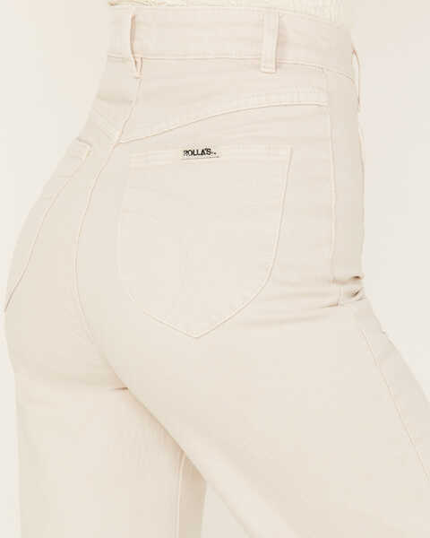 Image #4 - Rolla's Women's High Rise Sailor Jeans, Off White, hi-res