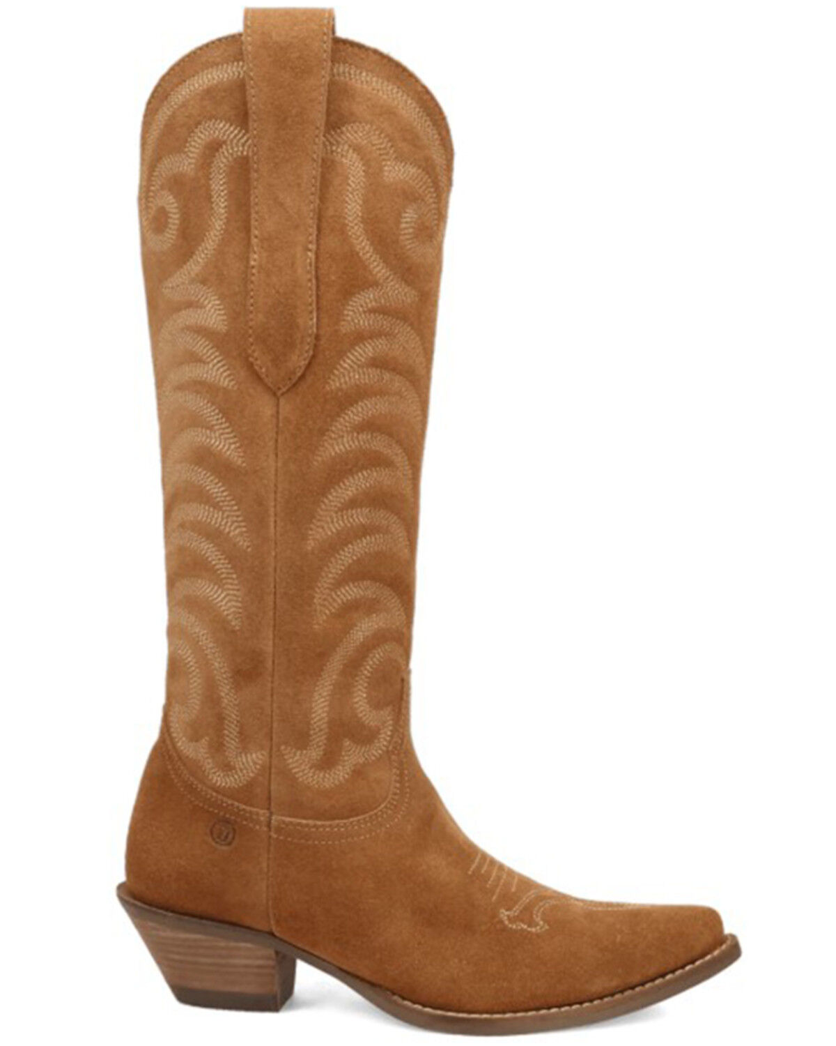 Image #2 - Dingo Women's Movin On Tall Western Boots - Round Toe, Camel, hi-res