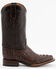Ferrini Men's Exotic Caiman Western Boots - Broad Square Toe, Chocolate, hi-res