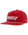 Image #1 - Hooey Men's White Knuckle Trucker Cap, Red, hi-res