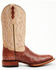 Image #2 - Shyanne Women's Olivia Exotic Ostrich Quill Western Boots - Broad Square Toe, Brown, hi-res