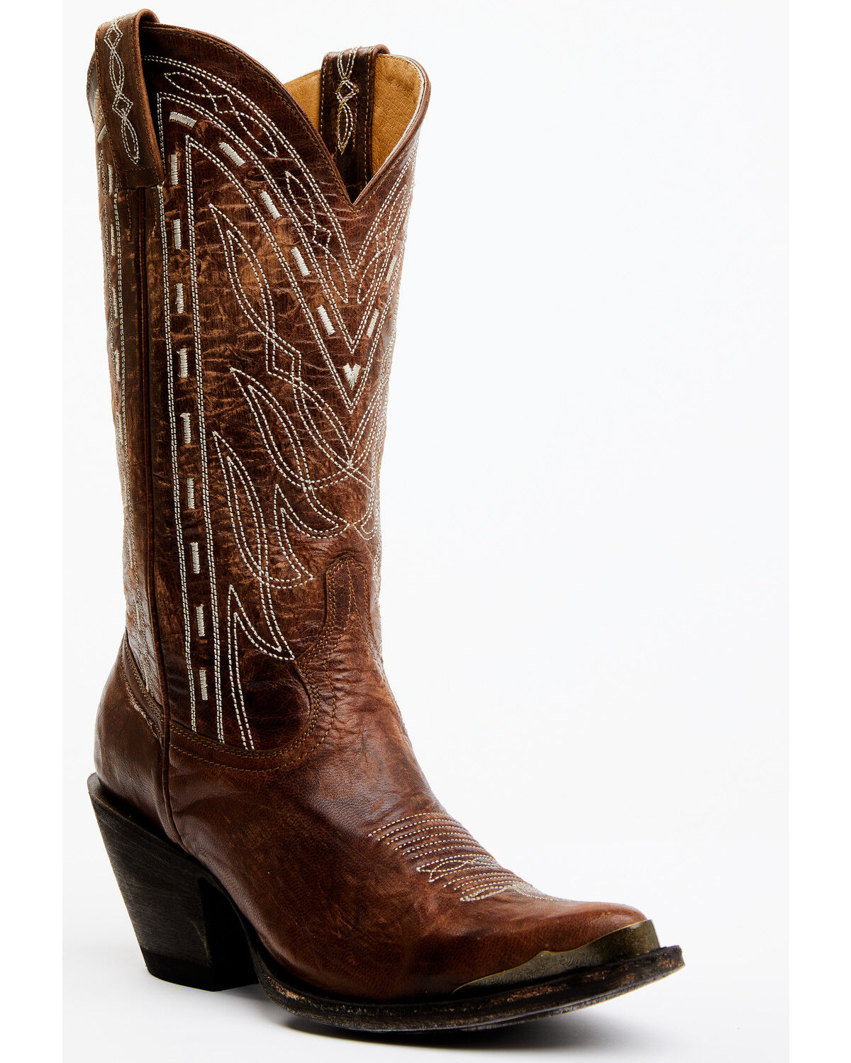 Idyllwind Women's Retro Rock Western Boots - Round Toe, Dark Brown, hi-res