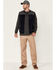 Image #2 - Wrangler ATS Men's All-Terrain Dark Sapphire Fleece Zip-Front Bomber Vest , Blue, hi-res