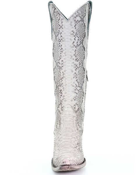 Image #5 - Corral Women's Python Tall Western Boots - Snip Toe, Python, hi-res