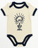 Image #4 - Cody James Infant Boys' Desert Conversation Print Onesie Footed PJ Set - 2-Piece, Navy, hi-res