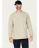 Image #2 - Ariat Men's FR Air True Grit Long Sleeve Work T-Shirt, Grey, hi-res