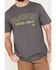 Image #3 - Hawx Men's Graphic Short Sleeve T-Shirt, Charcoal, hi-res
