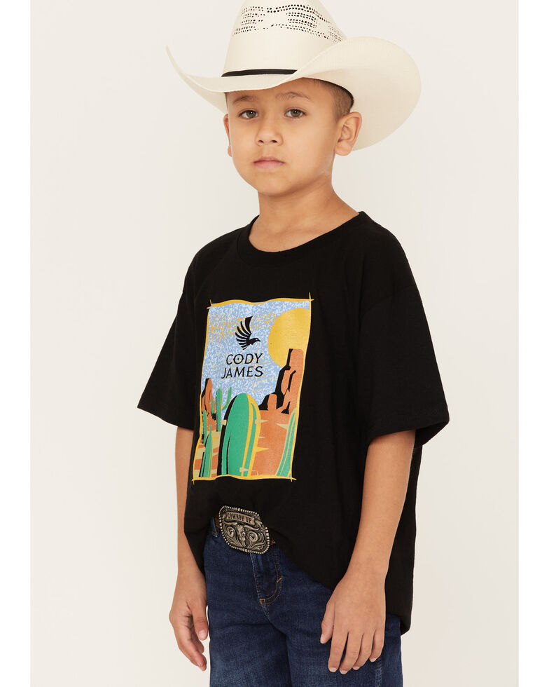 Cody James Boys' Desert Dune Graphic T-Shirt, Navy, hi-res