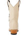 Image #5 - Lane Women's Plain Jane Midi Western Boots - Round Toe, Ivory, hi-res