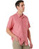 Image #2 - 5.11 Tactical Men's Ares Short Sleeve Button Down Work Shirt, Red, hi-res