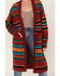 Image #3 - Wrangler Women's Southwestern Stripe Print Duster, Rust Copper, hi-res