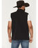 Image #4 - RANK 45&reg; Men's Ralington Softshell Vest - Big, Black, hi-res