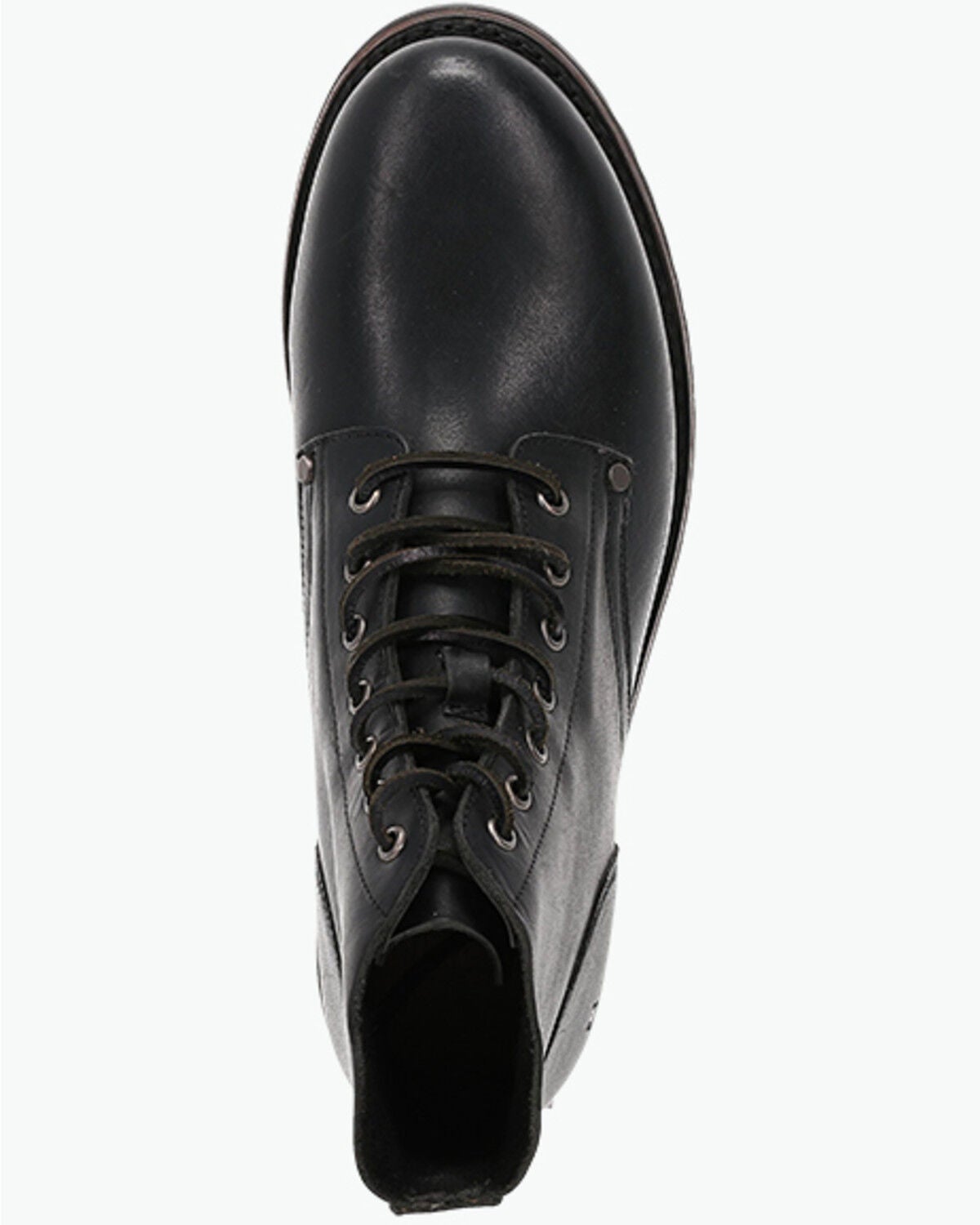 Image #6 - Frye Men's Barrett Lace-Up Casual Boots - Round Toe, Black, hi-res