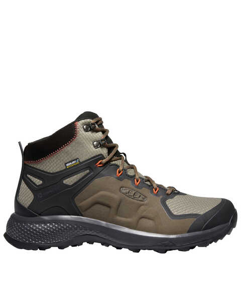 Image #2 - Keen Men's Explore Waterproof Hiking Boots - Soft Toe, Brown, hi-res