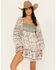 Image #1 - Free People Women's Border Endless Afternoon Long Sleeves Mini Dress, , hi-res